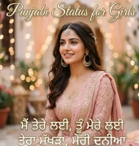 Punjabi Status for Girls focusec
