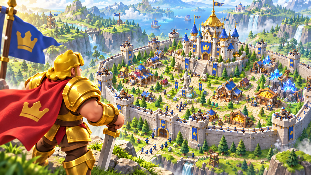 Clash of Lords 2 game world